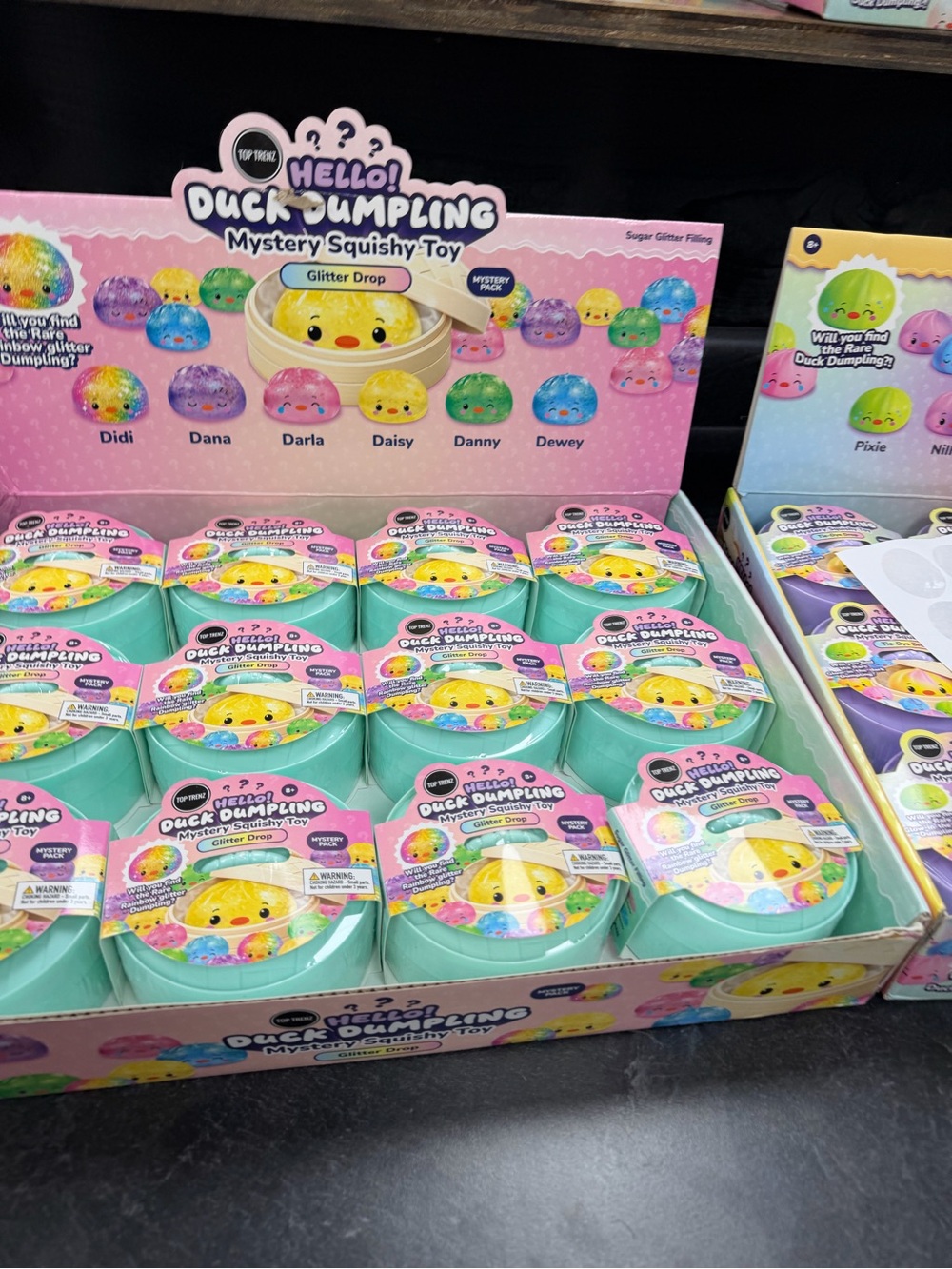 Mystery Squishy Toy - Teal Packaging